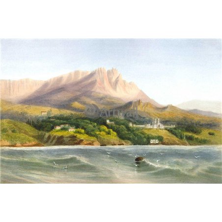 Крым, дворец князя Воронцова в Алупке