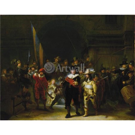 Ночной дозор (копия) (1642-1649) (Лондон, Нац. галерея)