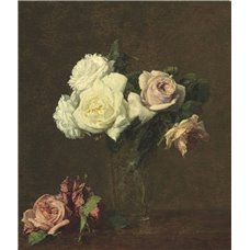 Картина на холсте по фото Модульные картины Печать портретов на холсте Розы
