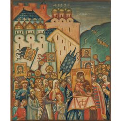 Праздник православных - Модульная картины, Репродукции, Декоративные панно, Декор стен