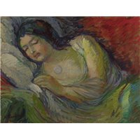 Портреты картины репродукции на заказ - Спящая девушка