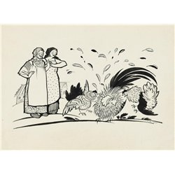 Иллюстрация к книге  Корнея Чуковского