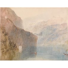 Картина на холсте по фото Модульные картины Печать портретов на холсте Озеро Люцерны
