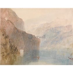 Озеро Люцерны - Модульная картины, Репродукции, Декоративные панно, Декор стен