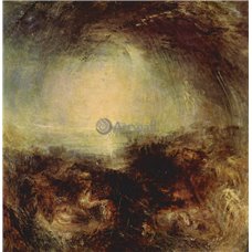 Картина на холсте по фото Модульные картины Печать портретов на холсте Тень и Тьма - вечер потопа