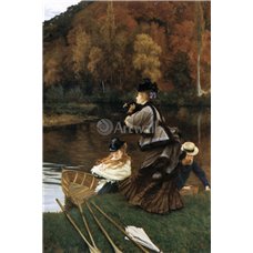 Картина на холсте по фото Модульные картины Печать портретов на холсте Осень на Темзе