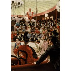 Картина на холсте по фото Модульные картины Печать портретов на холсте Женщина в Париже - цирковые любовники