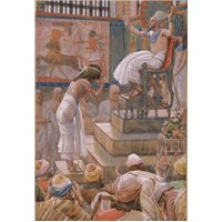 Портреты картины репродукции на заказ - Иосиф и его братья, приветствуемые фараоном