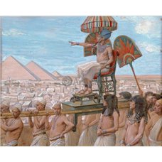 Картина на холсте по фото Модульные картины Печать портретов на холсте Фараон отмечает важность еврейского народа