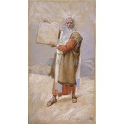 Моисей и десять заповедей - Модульная картины, Репродукции, Декоративные панно, Декор стен