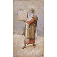 Портреты картины репродукции на заказ - Моисей и десять заповедей