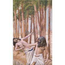 Картина на холсте по фото Модульные картины Печать портретов на холсте Моисей убивает египтянина