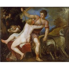 Картина на холсте по фото Модульные картины Печать портретов на холсте Венера и Адонис