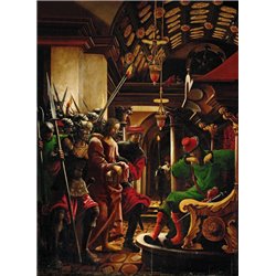 Алтарь св. Себастьяна - Христос перед Каиафой - Модульная картины, Репродукции, Декоративные панно, Декор стен