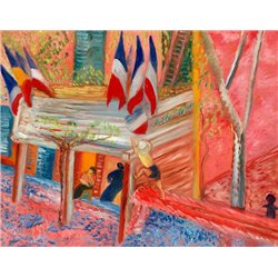 14 июля на площади в Кассисе