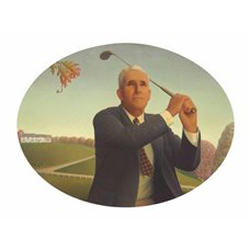 Картина на холсте по фото Модульные картины Печать портретов на холсте Американский гольфист