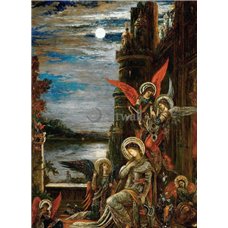 Картина на холсте по фото Модульные картины Печать портретов на холсте Ангелы возвещают Цецилии приближение мученичества