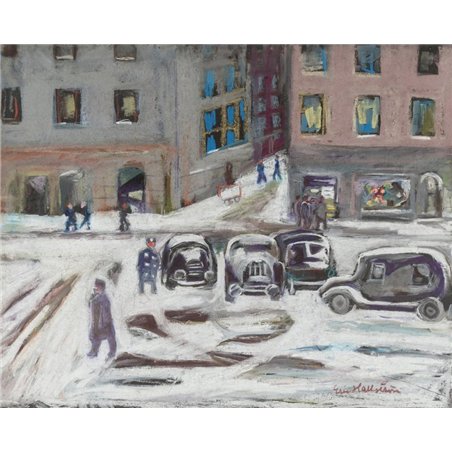 Улица с автомобилями