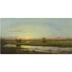 Закат на лугах Ньюберипорта