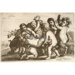Четыре мальчика, два сатира и коза
