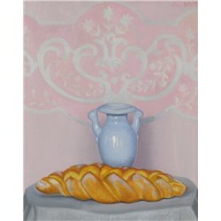Голубая ваза - Модульная картины, Репродукции, Декоративные панно, Декор стен