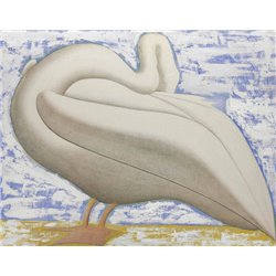 Белый лебедь - Модульная картины, Репродукции, Декоративные панно, Декор стен