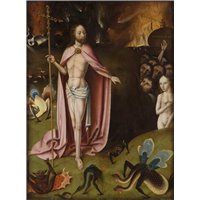 Портреты картины репродукции на заказ - Аноним «Христос в Лимбо»
