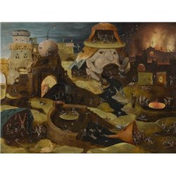 Аноним «Мучения ада» - Модульная картины, Репродукции, Декоративные панно, Декор стен