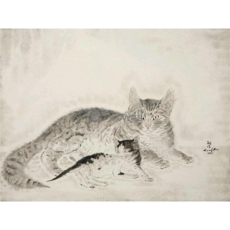 Кошка с котентком