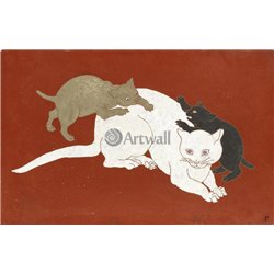 Кошка и котята