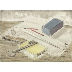 Натюрморт с коробкой спичек