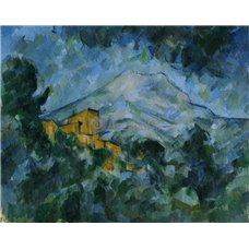 Картина на холсте по фото Модульные картины Печать портретов на холсте Гора Св Виктории и Шато Нуар