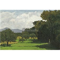 Картина на холсте по фото Модульные картины Печать портретов на холсте Пейзаж около Экса в Провансе