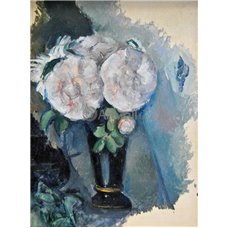 Картина на холсте по фото Модульные картины Печать портретов на холсте Цветы в голубой вазе