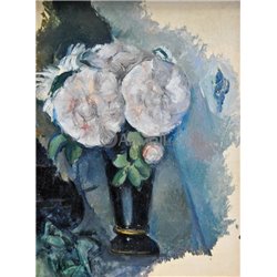 Цветы в голубой вазе - Модульная картины, Репродукции, Декоративные панно, Декор стен