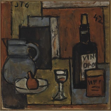 Натюрморт со стеклянным кувшином