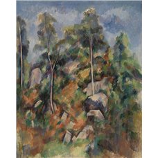 Картина на холсте по фото Модульные картины Печать портретов на холсте Скалы и деревья