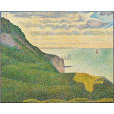 Картина на холсте по фото Модульные картины Печать портретов на холсте Морской вид в Нормандии