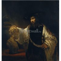 Портреты картины репродукции на заказ - Аристотель с бюстом Гомера