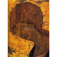 Портреты картины репродукции на заказ - Архангел Гавриил из деисусного чина собора. деталь