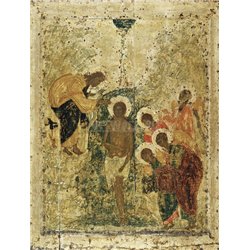 Крещение Христа - Модульная картины, Репродукции, Декоративные панно, Декор стен