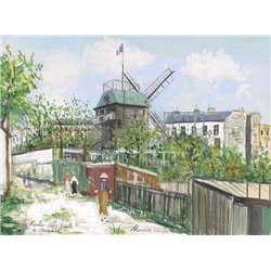 Мулен де ла Галет на Монмартре