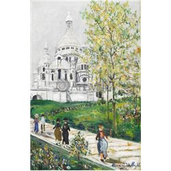 Сакре-Кер на Монмартре, и площадь Святого Петра