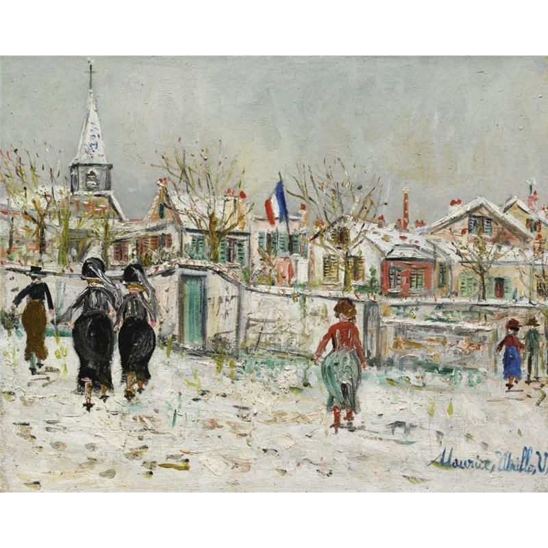 Под снегом