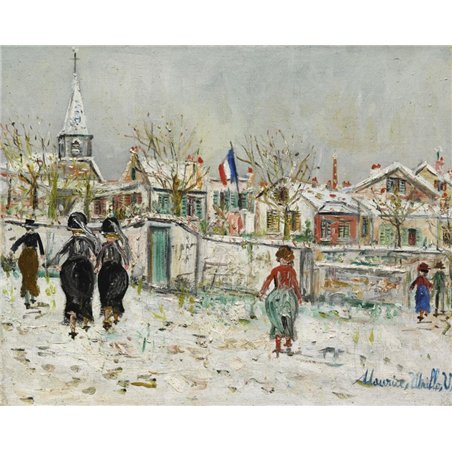 Под снегом