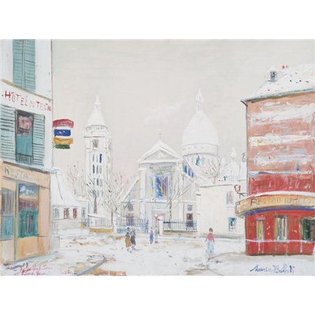 Церковь св. Петра под снегом
