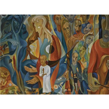 Школа Филонова, Глебова Татьяна - Я существую