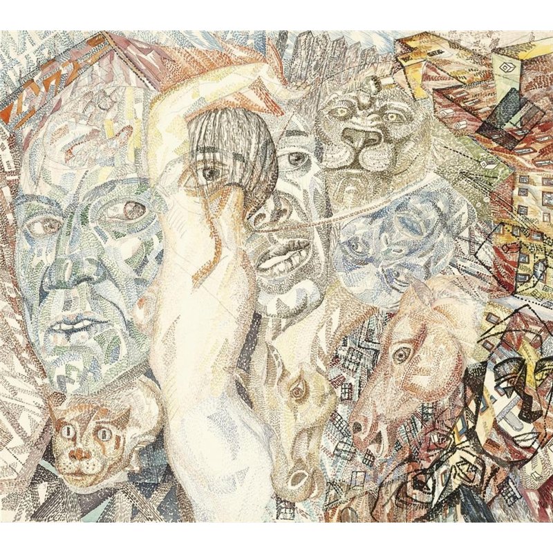 Школа Филонова, Закликовская Софья - Композиция