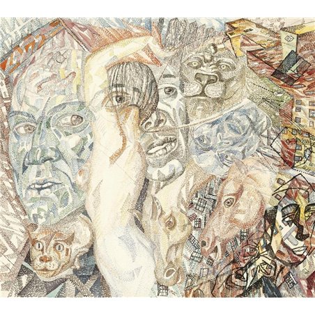 Школа Филонова, Закликовская Софья - Композиция
