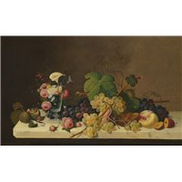 Портреты картины репродукции на заказ - Цветы и фрукты